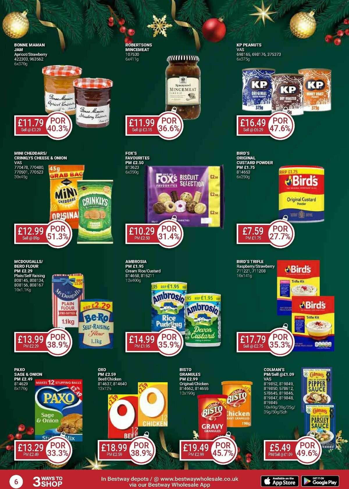 Bestway Wholesale The Big Deals Brochure Offers from 8 November