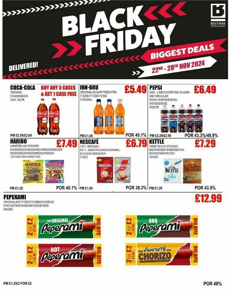 Bestway Wholesale Offers from 22 November