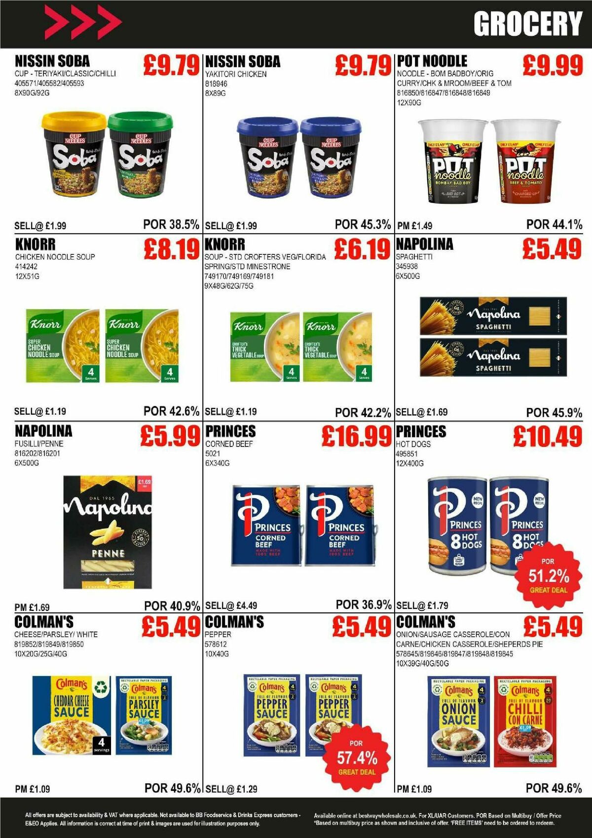 Bestway Wholesale Offers from 22 November