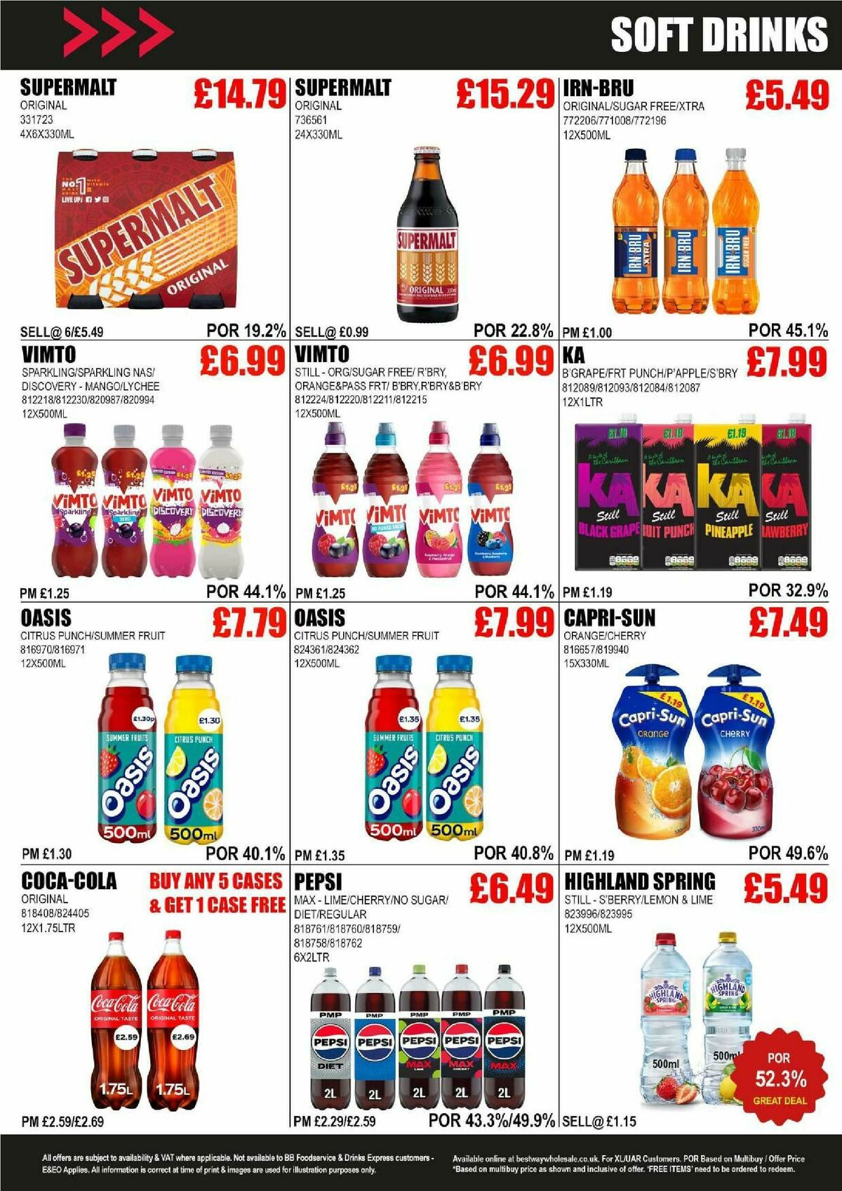 Bestway Wholesale Offers from 22 November