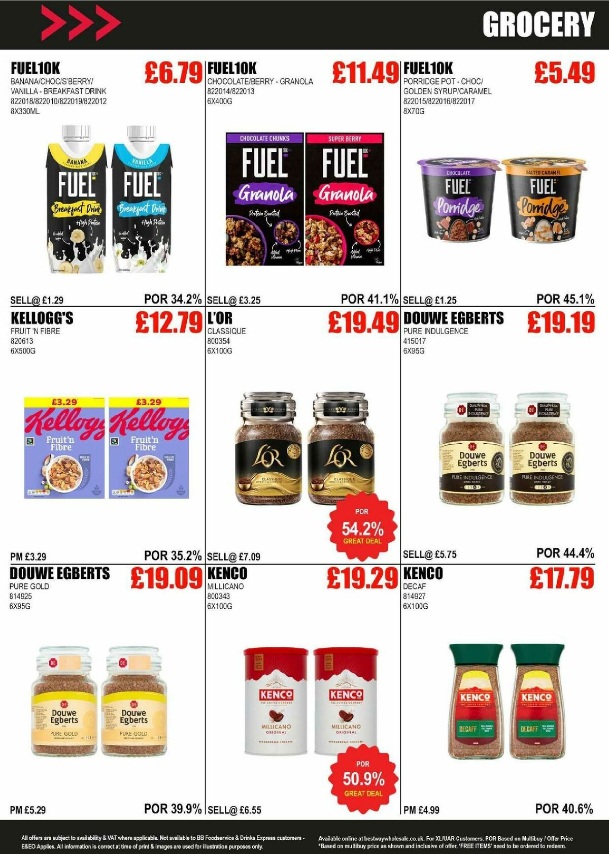 Bestway Wholesale Offers from 22 November