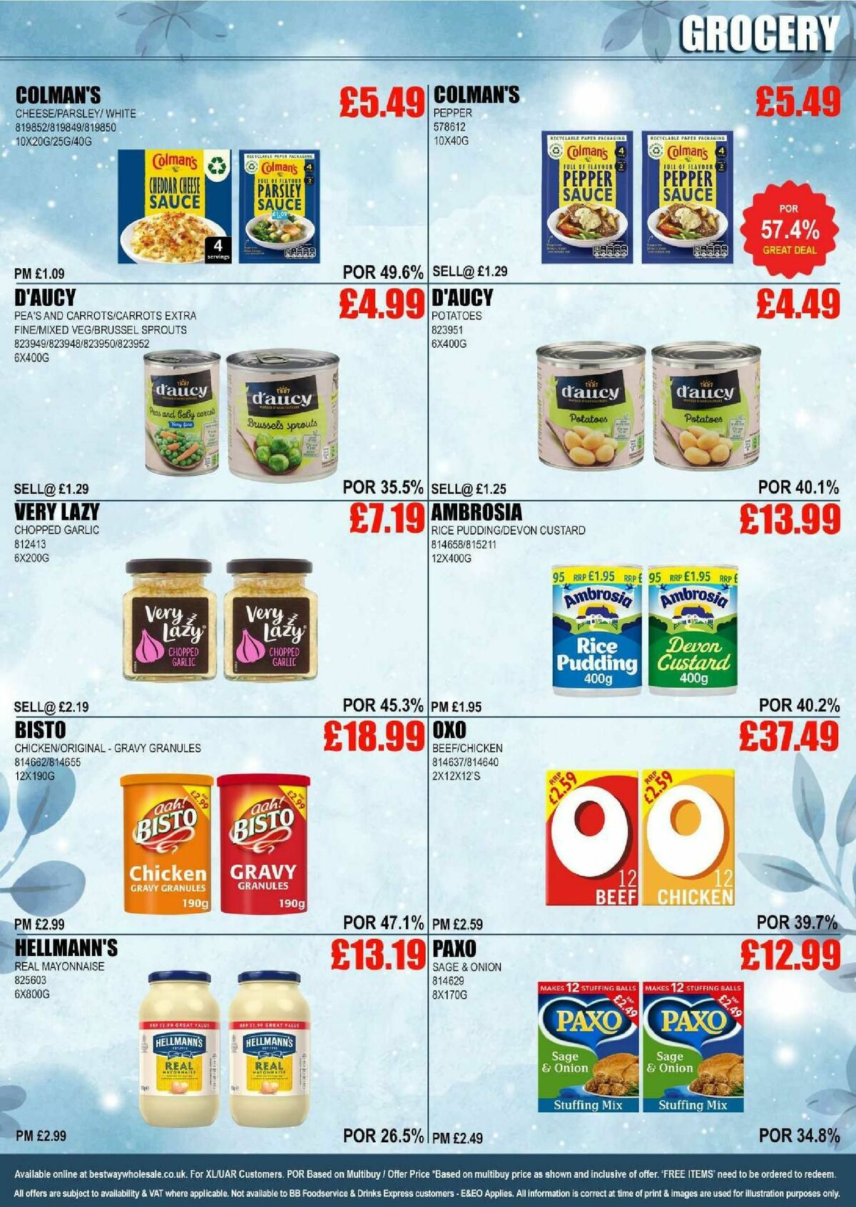 Bestway Wholesale Offers from 29 November