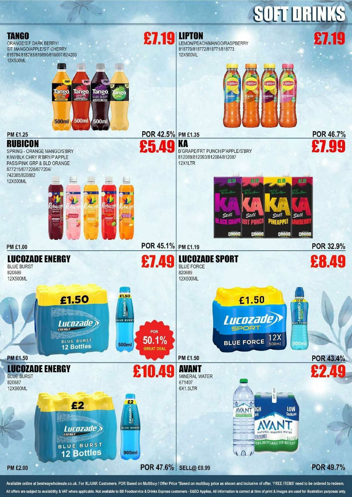 Bestway Wholesale Offers from 29 November