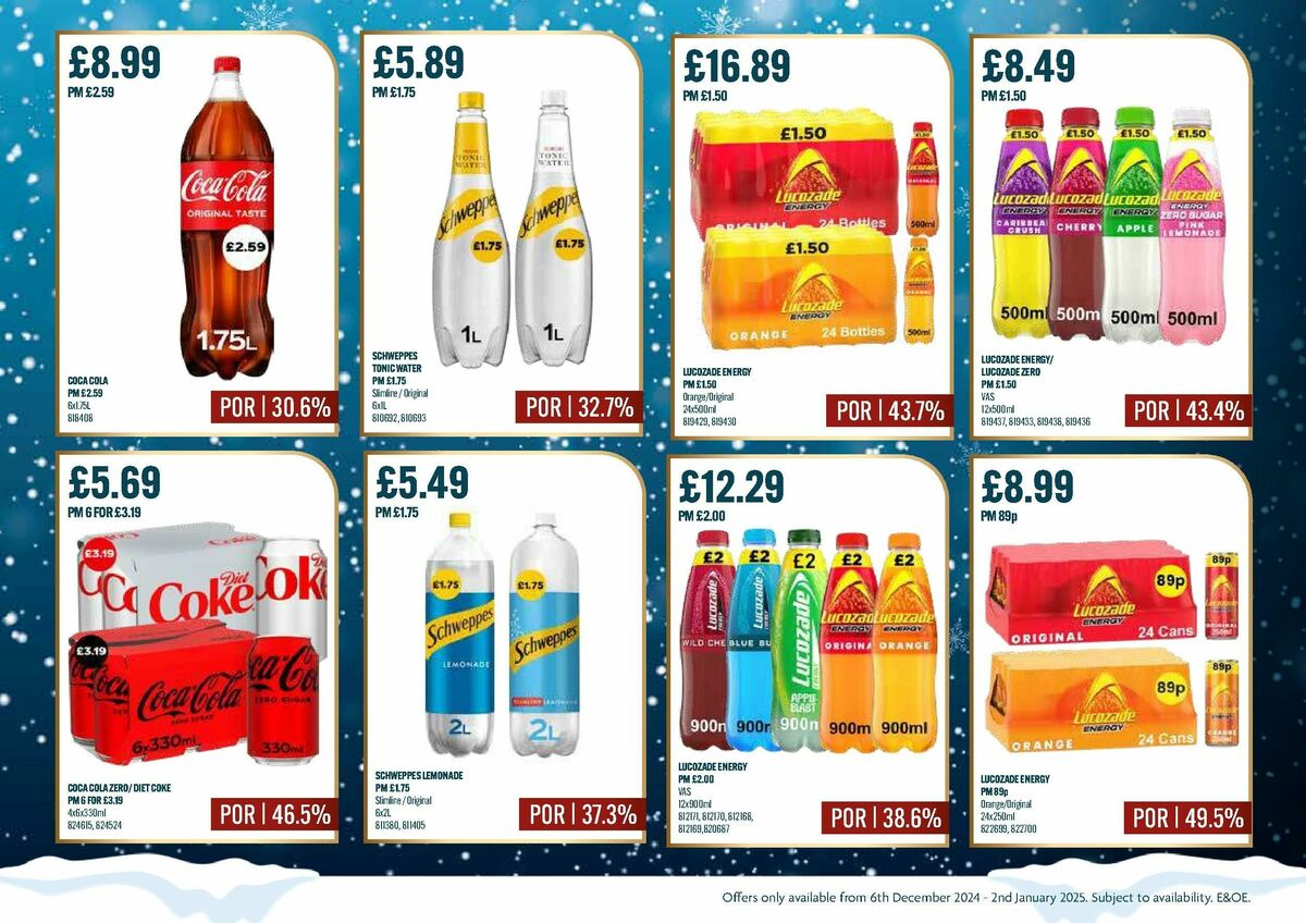 Bestway Wholesale Christmas Deals Offers from 6 December