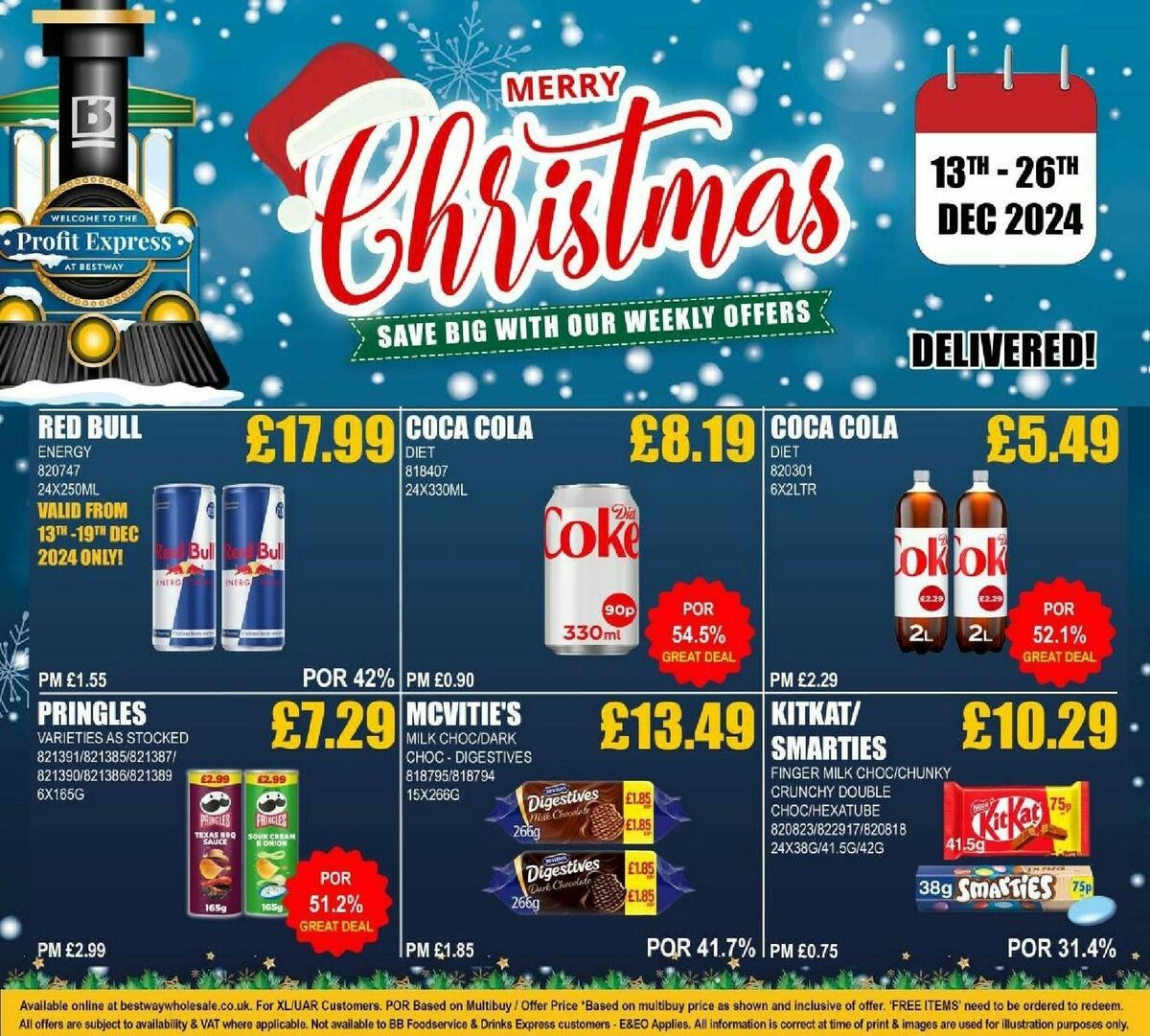 Bestway Wholesale Offers from 13 December