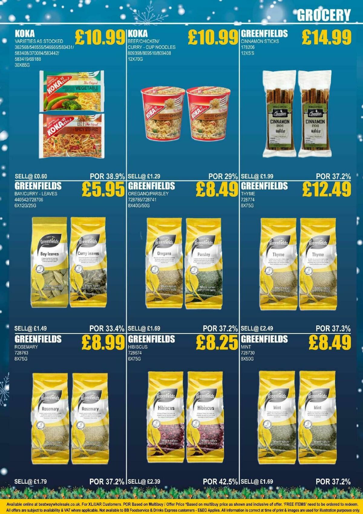 Bestway Wholesale Offers from 13 December