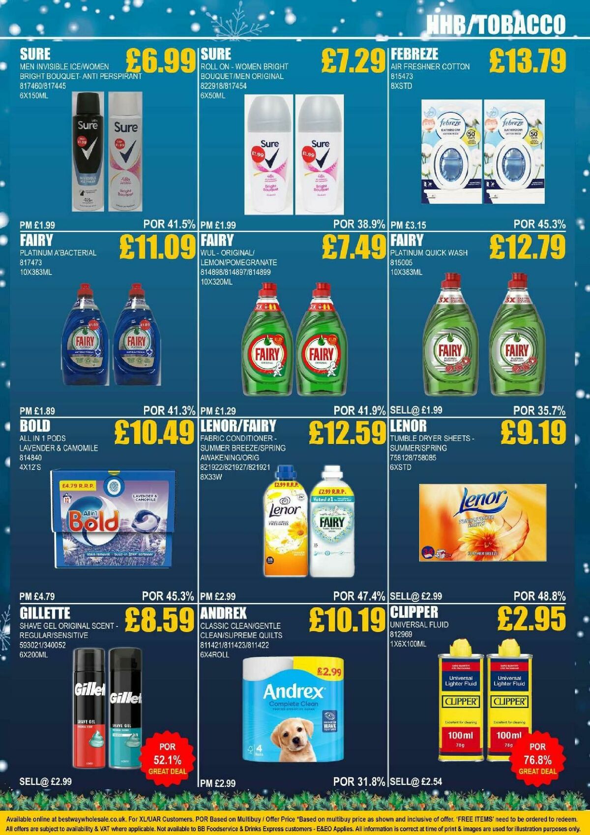 Bestway Wholesale Offers from 13 December