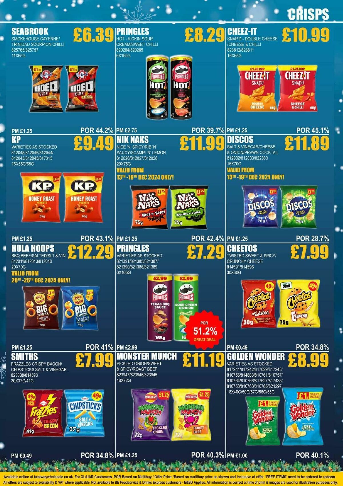 Bestway Wholesale Offers from 13 December