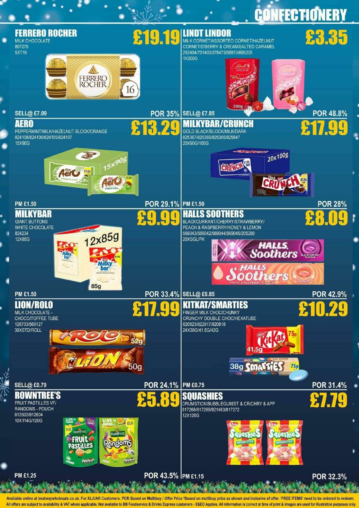 Bestway Wholesale Offers from 13 December