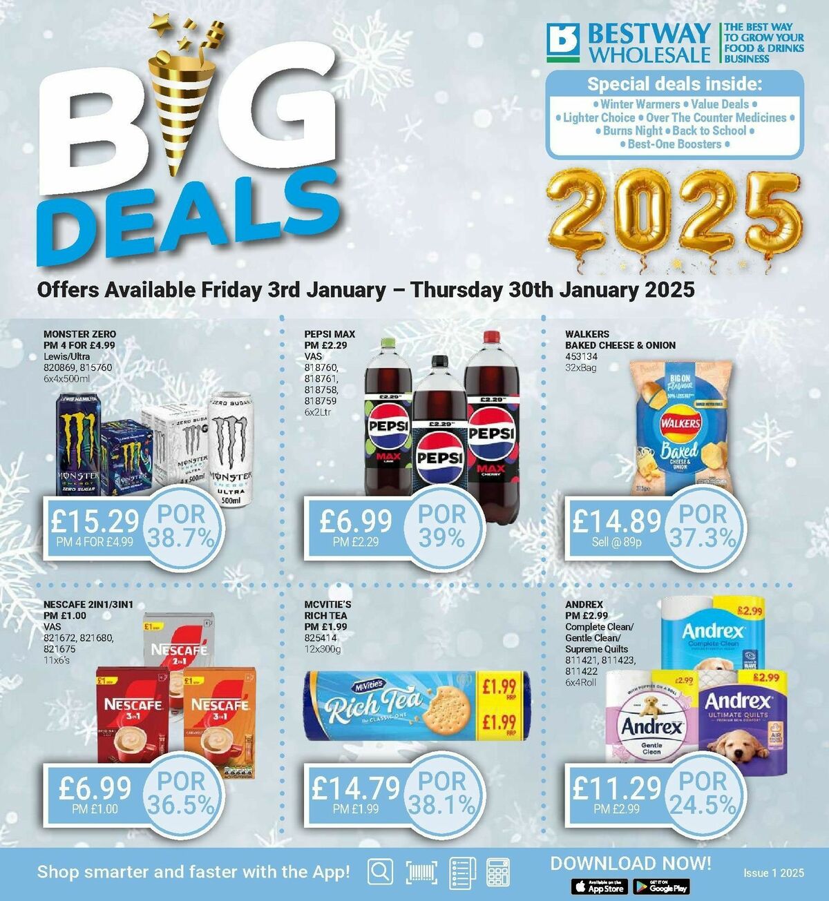 Bestway Wholesale Offers from 3 January