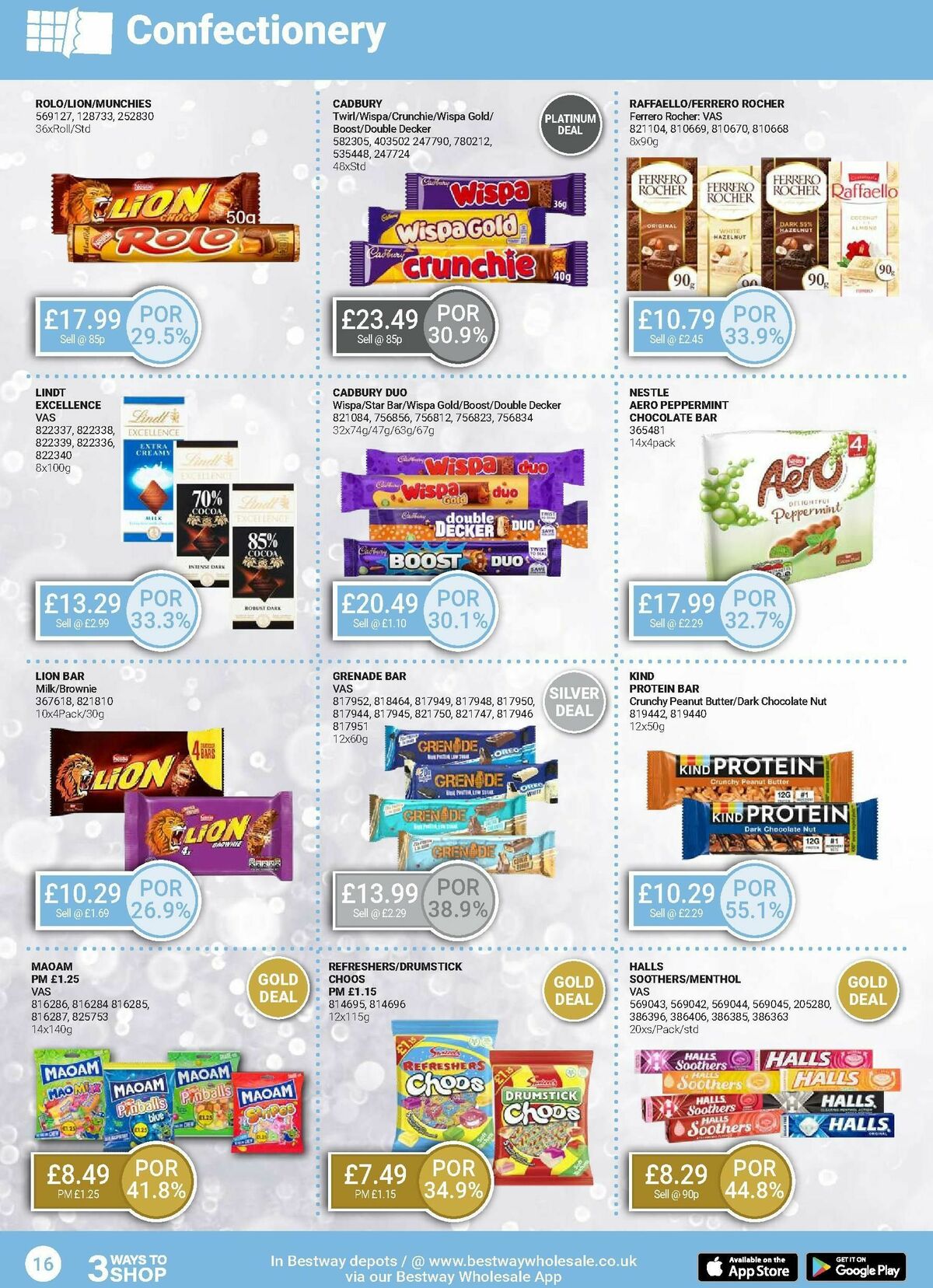 Bestway Wholesale Offers from 3 January