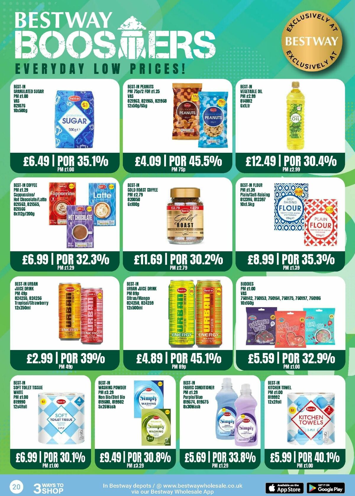 Bestway Wholesale Offers from 3 January