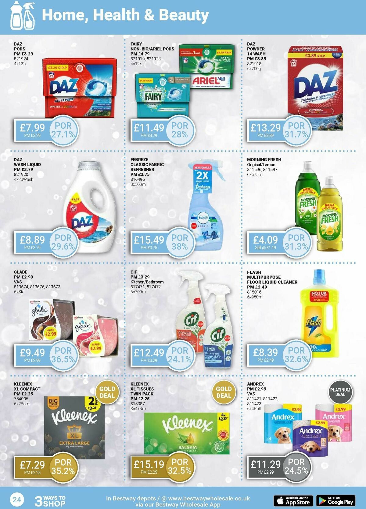 Bestway Wholesale Offers from 3 January