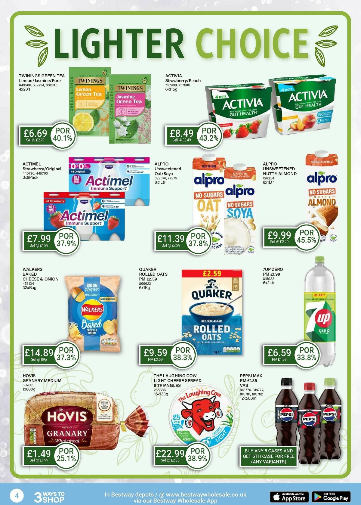 Bestway Wholesale Offers from 3 January