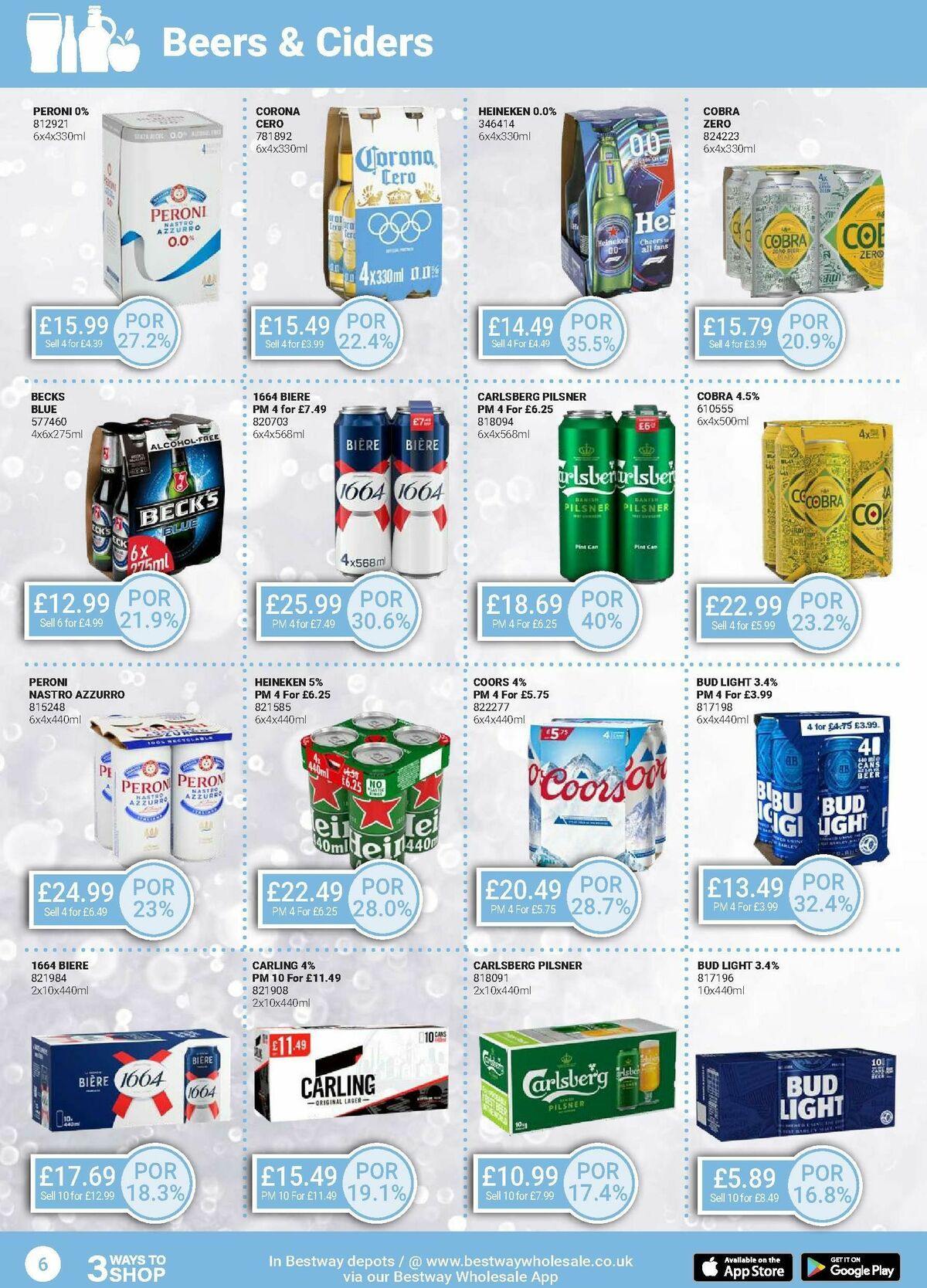 Bestway Wholesale Offers from 3 January