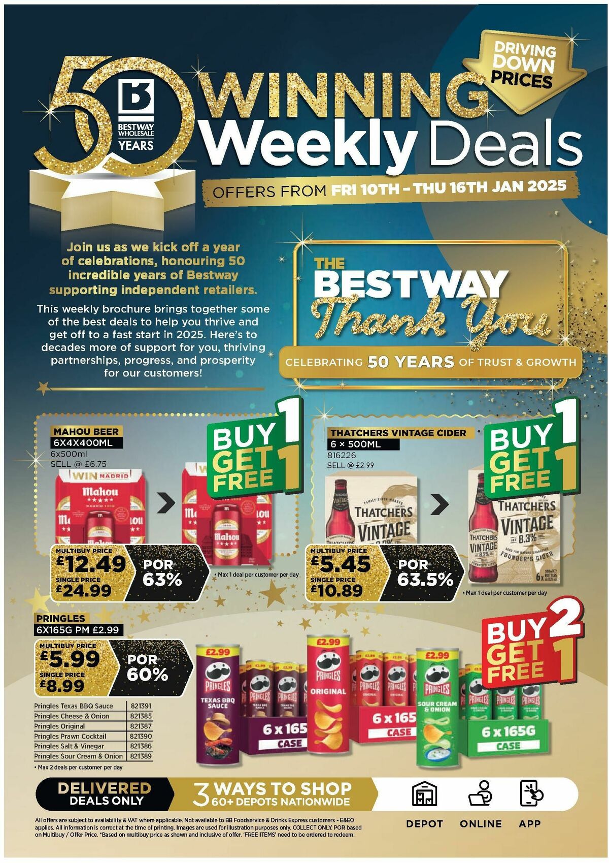 Bestway Wholesale Offers from 10 January