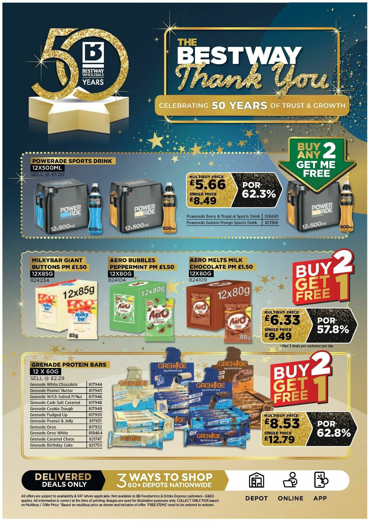 Bestway Wholesale Offers from 10 January