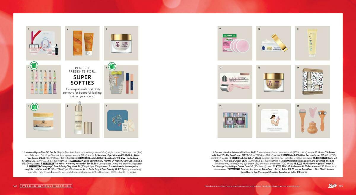 Boots Christmas Gift Guide Offers from 1 October