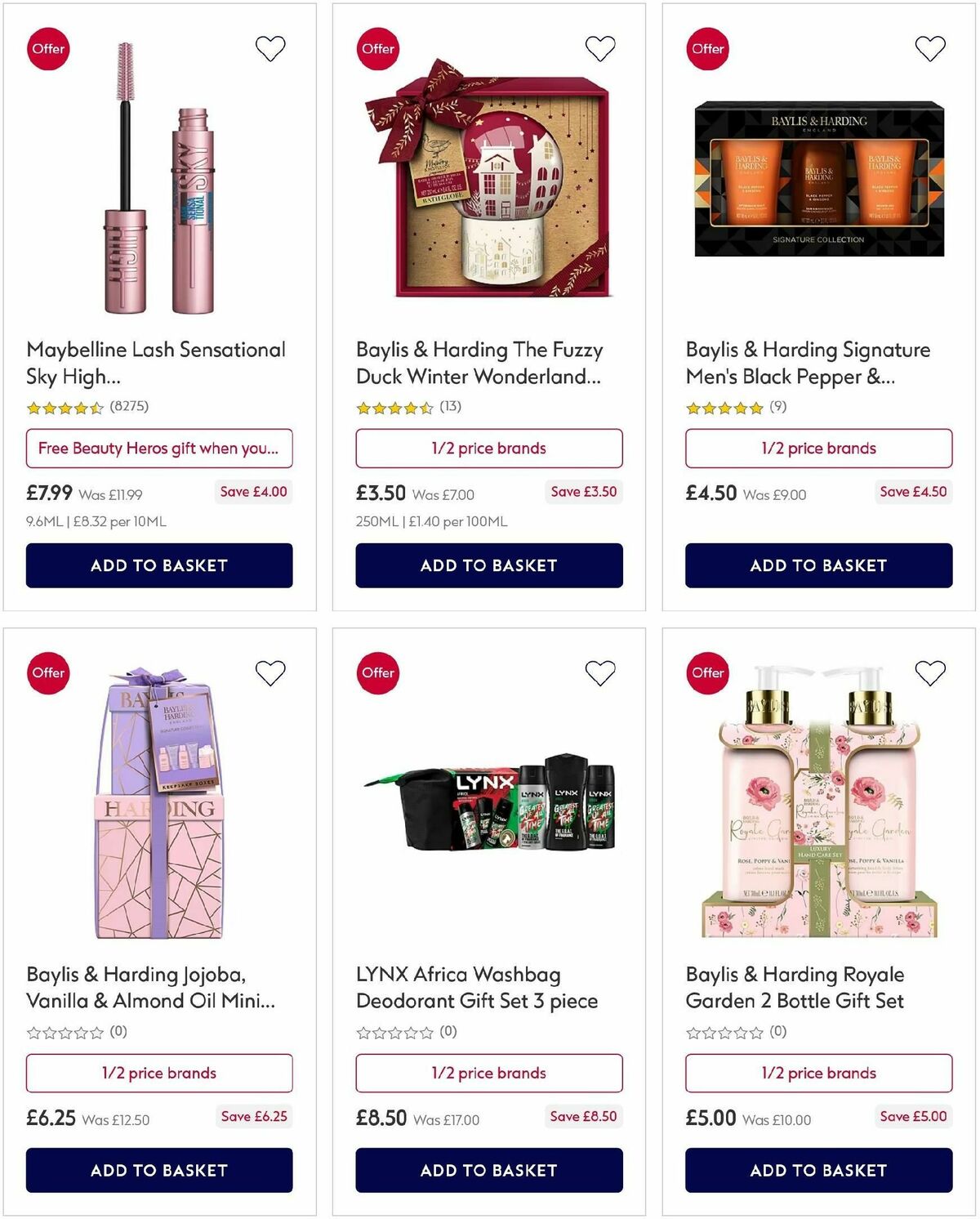 Boots Offers from 5 November