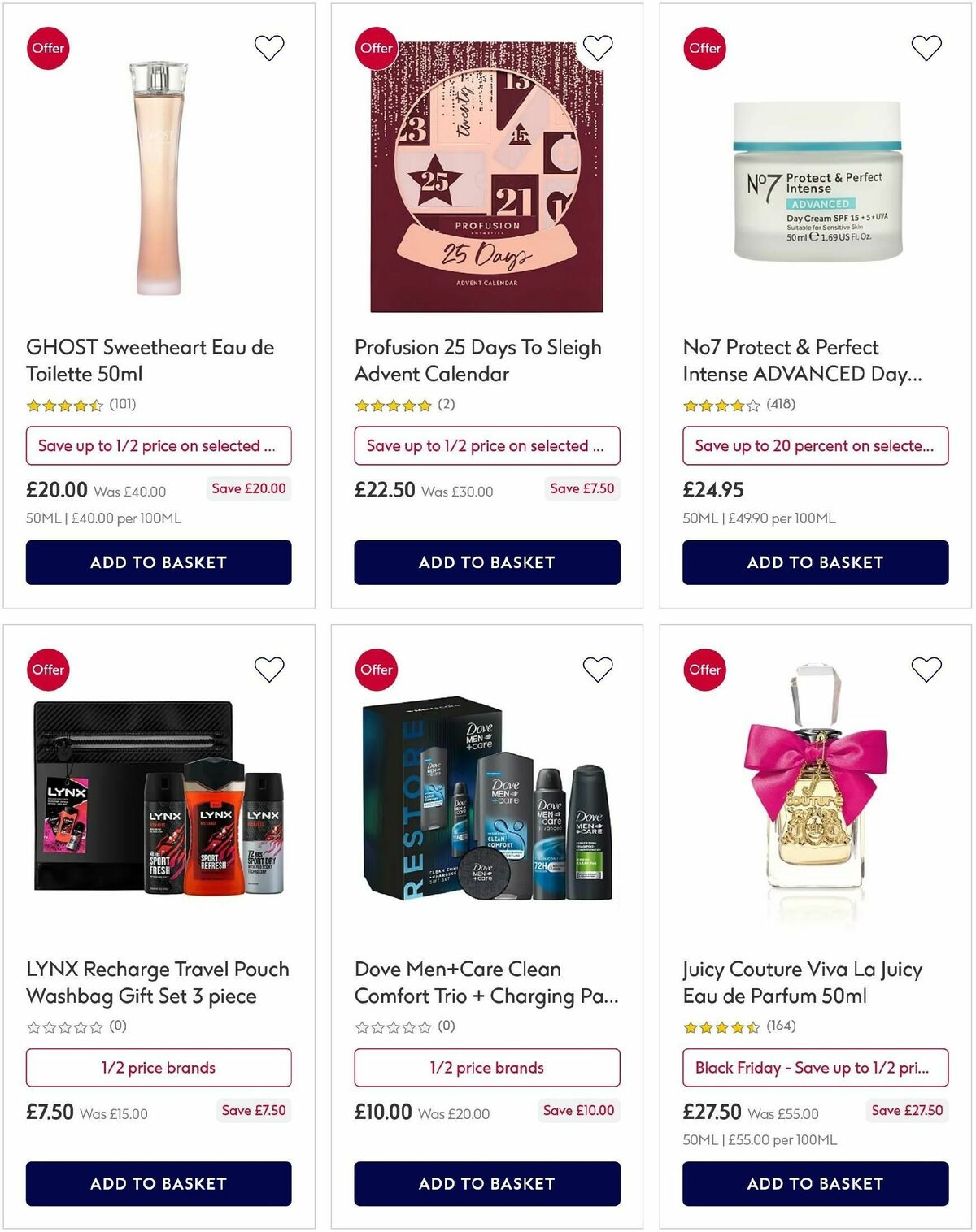 Boots Offers from 5 November