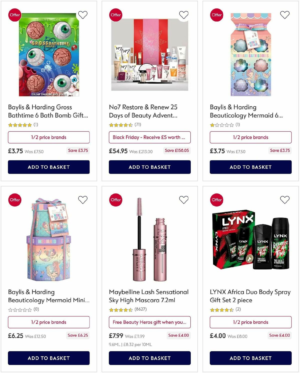 Boots Offers from 5 November