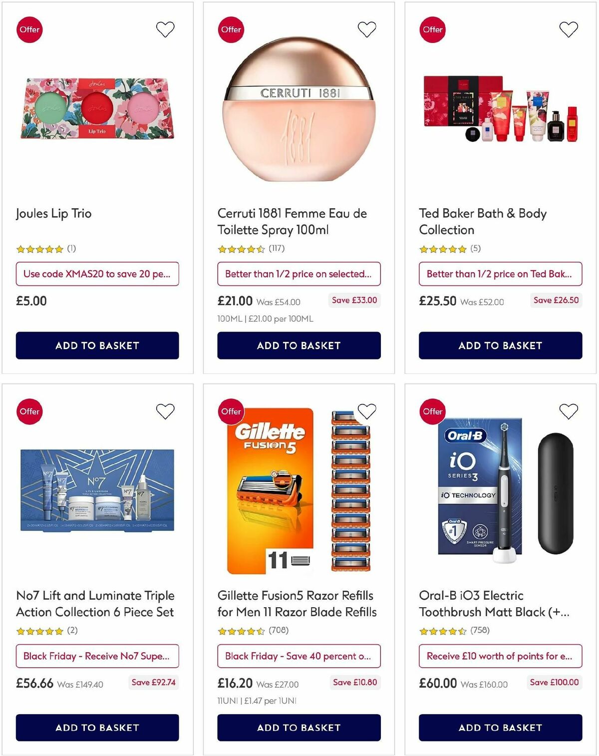 Boots Offers from 24 November