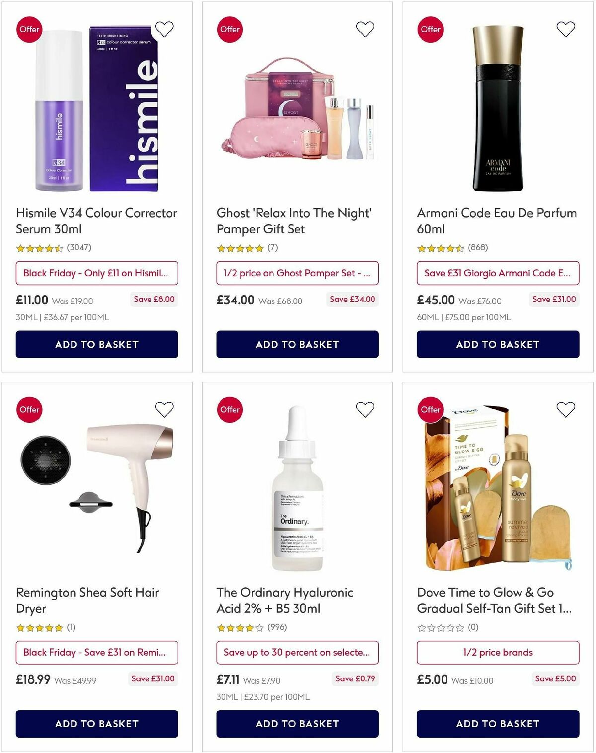 Boots Offers from 24 November