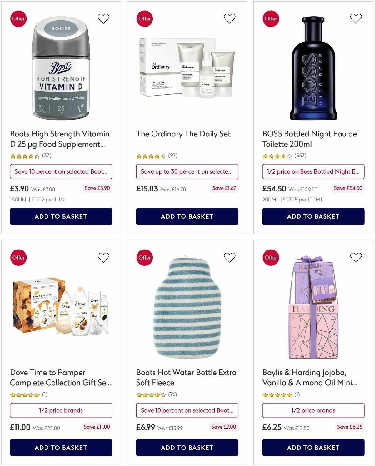 Boots Offers from 24 November