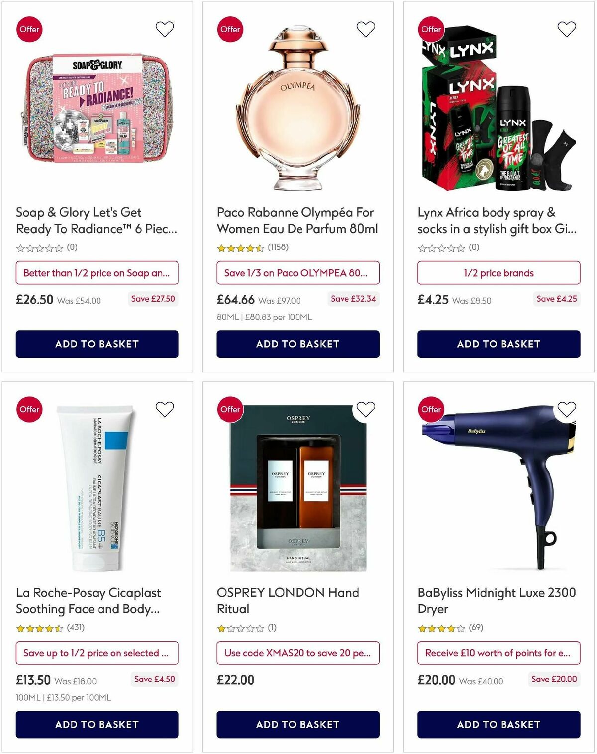 Boots Offers from 24 November