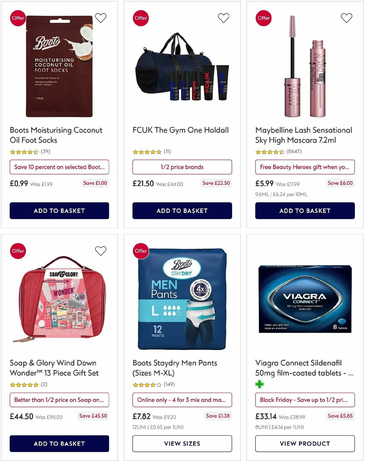 Boots Offers from 24 November