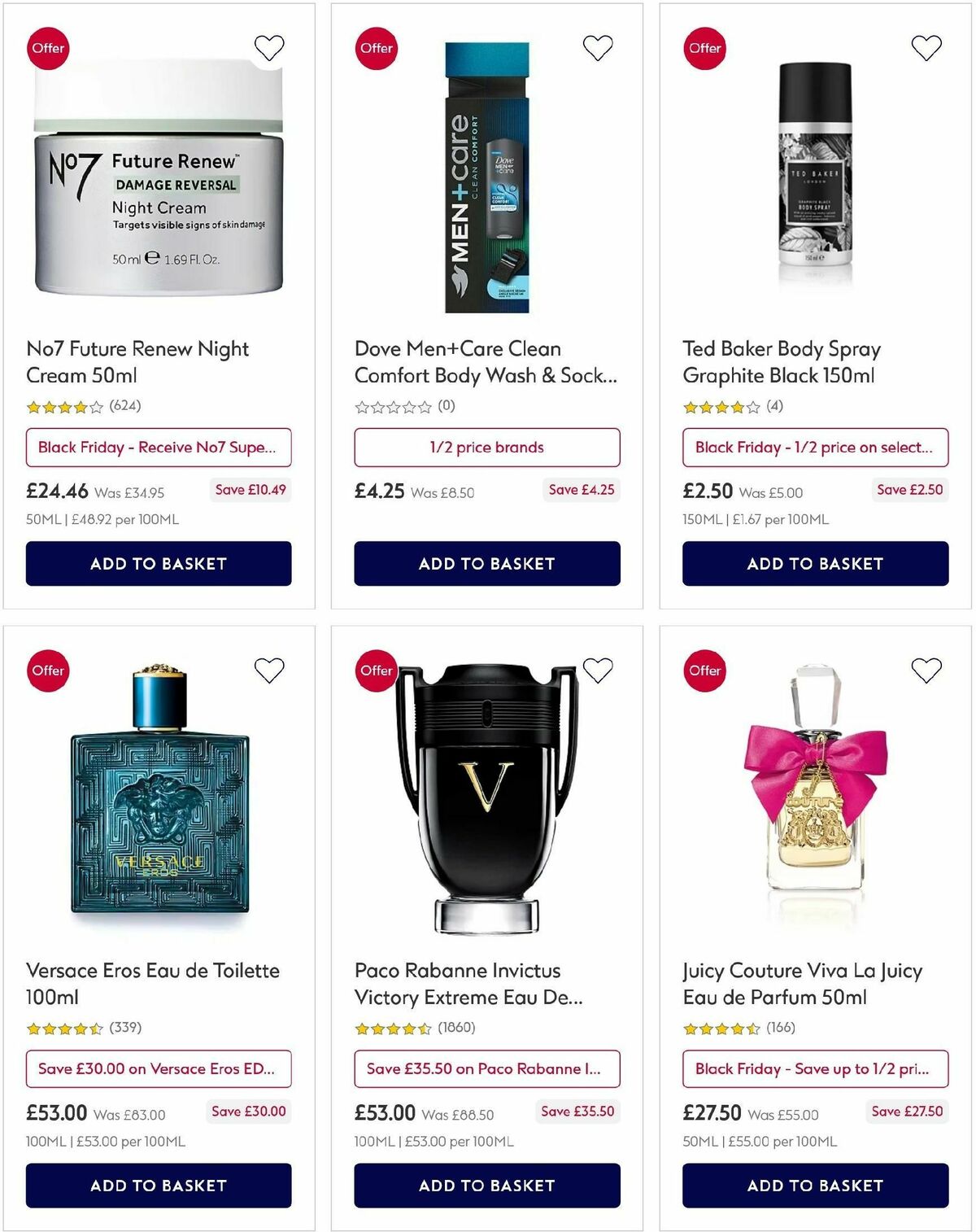 Boots Offers from 24 November