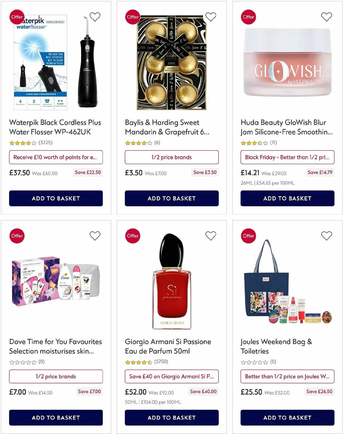 Boots Offers from 24 November