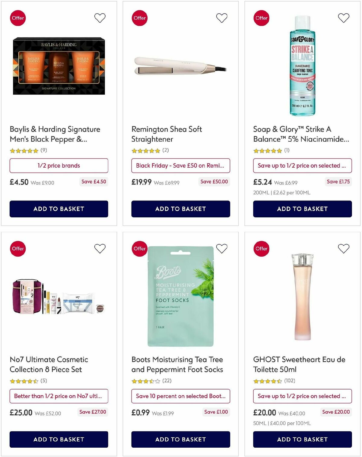 Boots Offers from 24 November