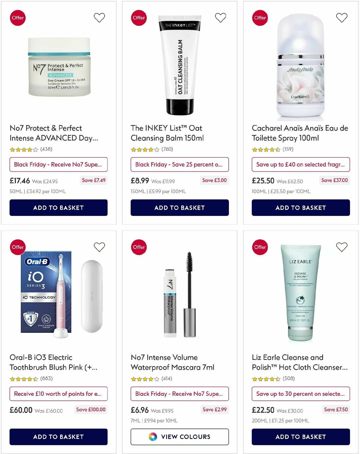 Boots Offers from 24 November