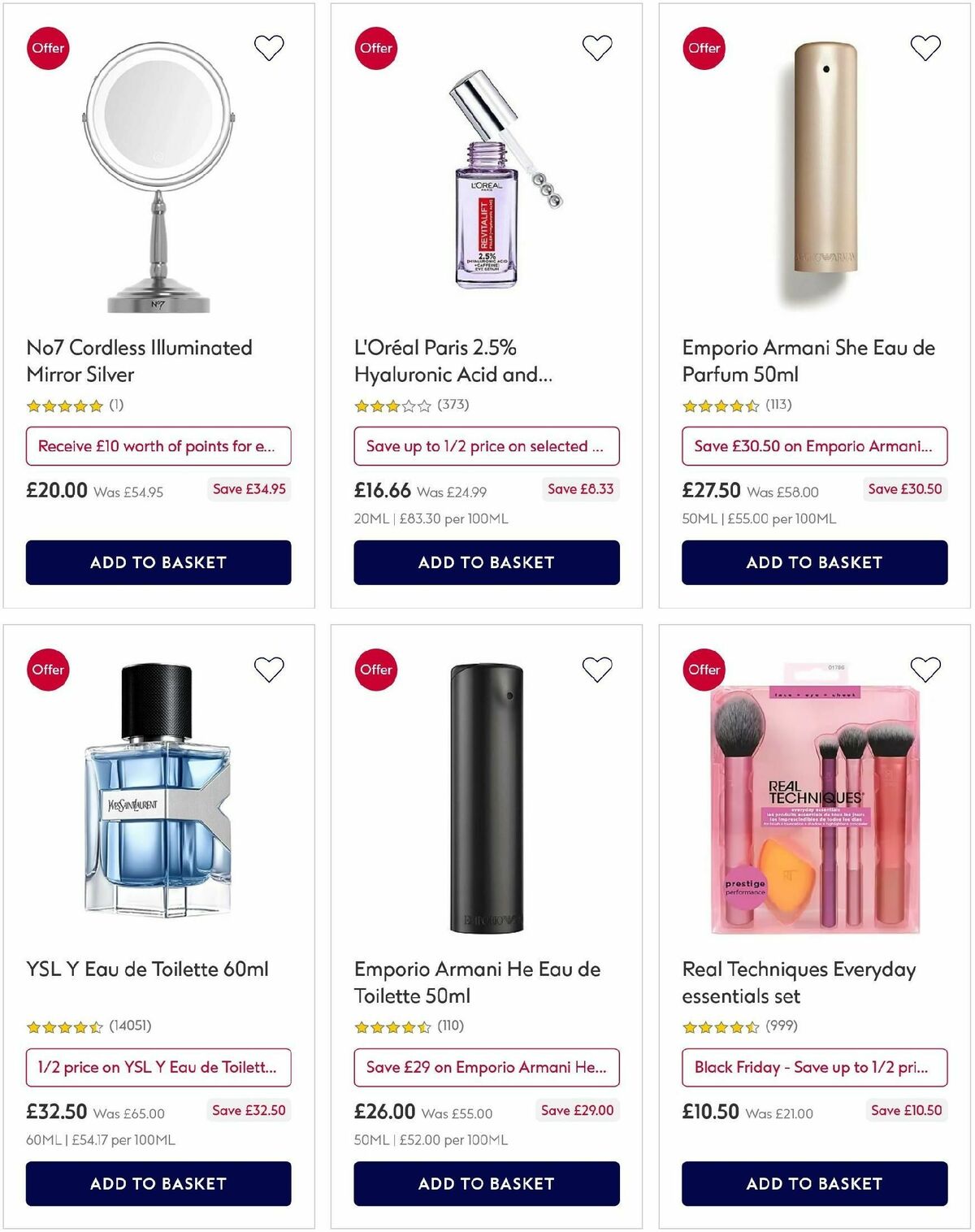 Boots Offers from 24 November