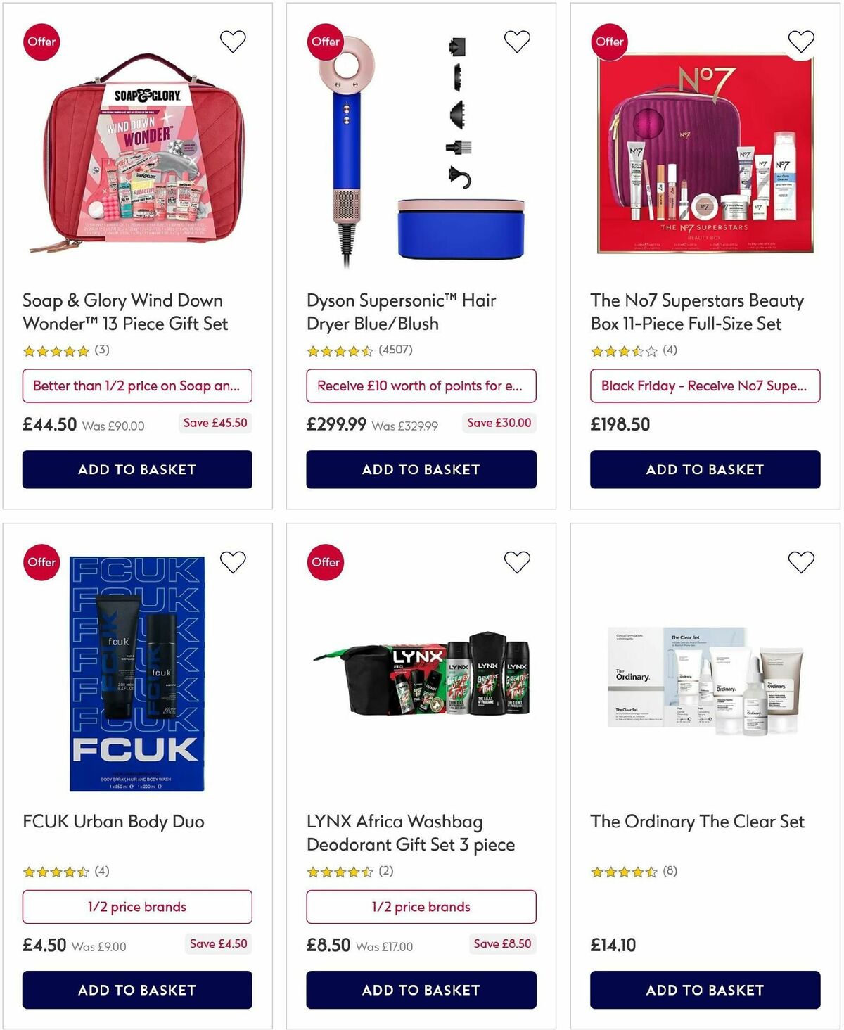 Boots Offers from 27 November