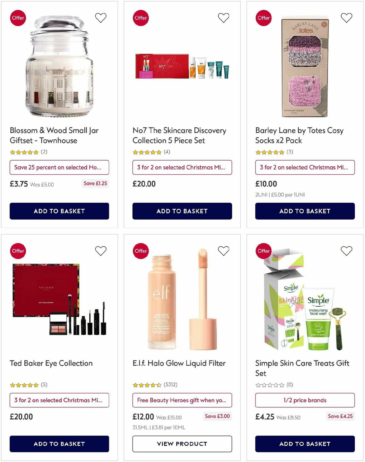 Boots Offers from 27 November