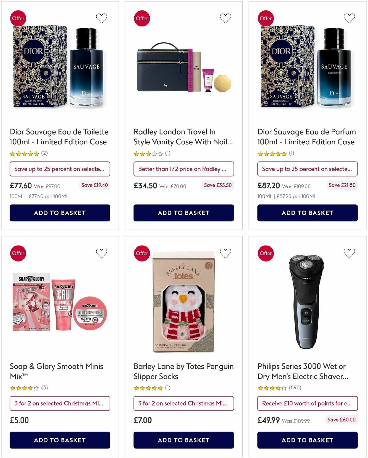 Boots Offers from 27 November