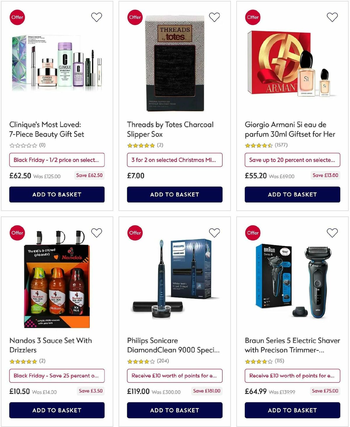 Boots Offers from 27 November