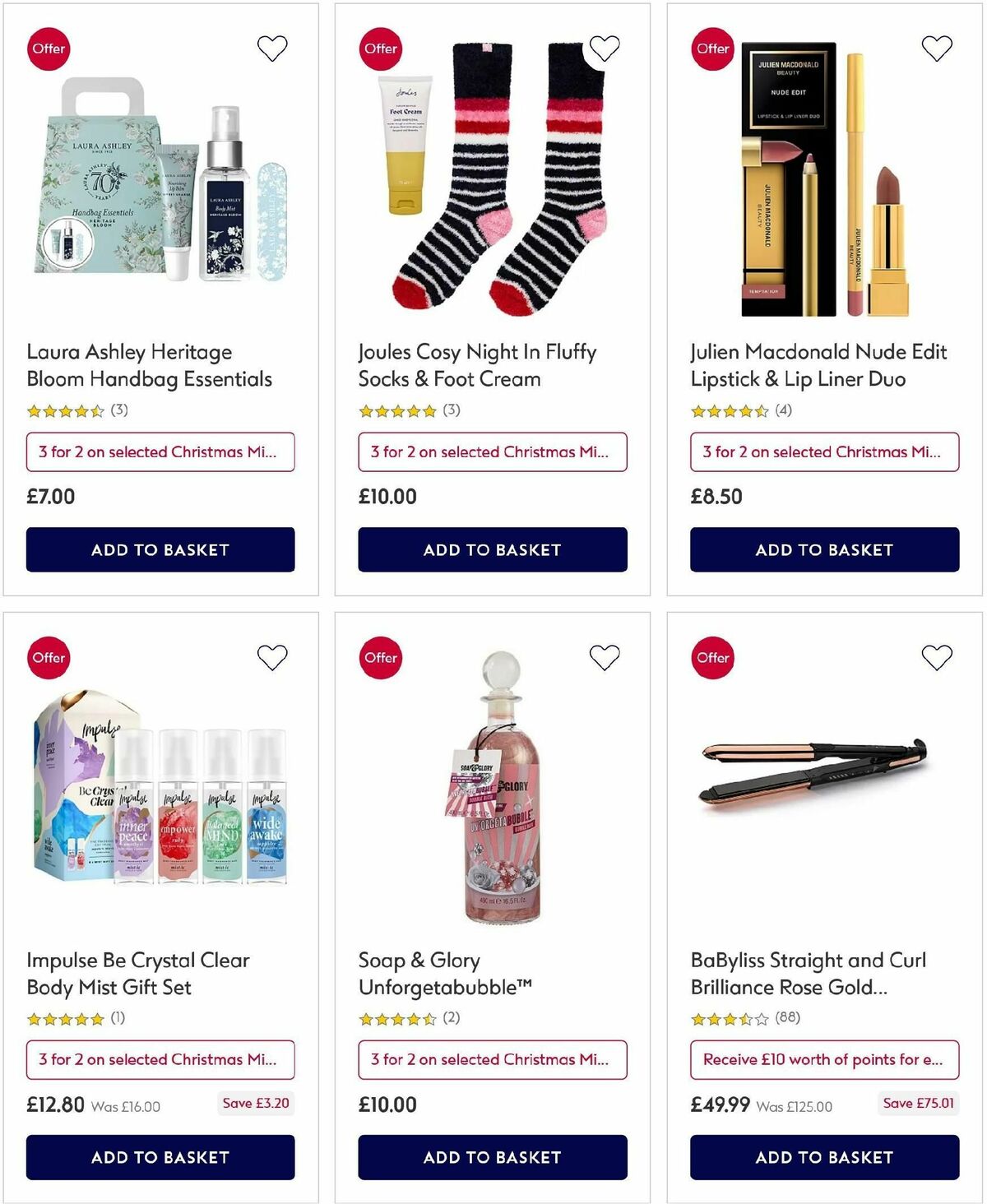 Boots Offers from 27 November