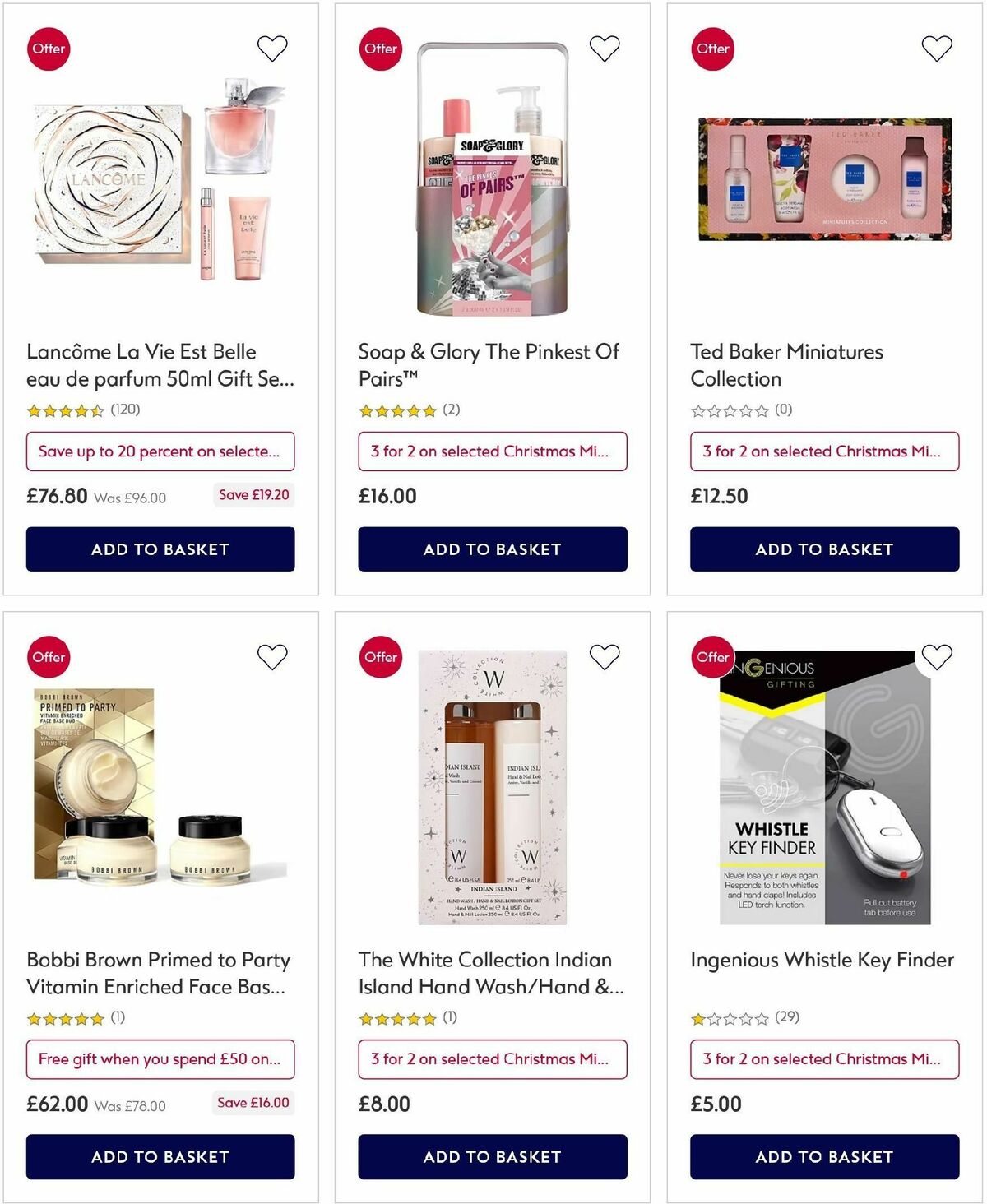 Boots Offers from 27 November