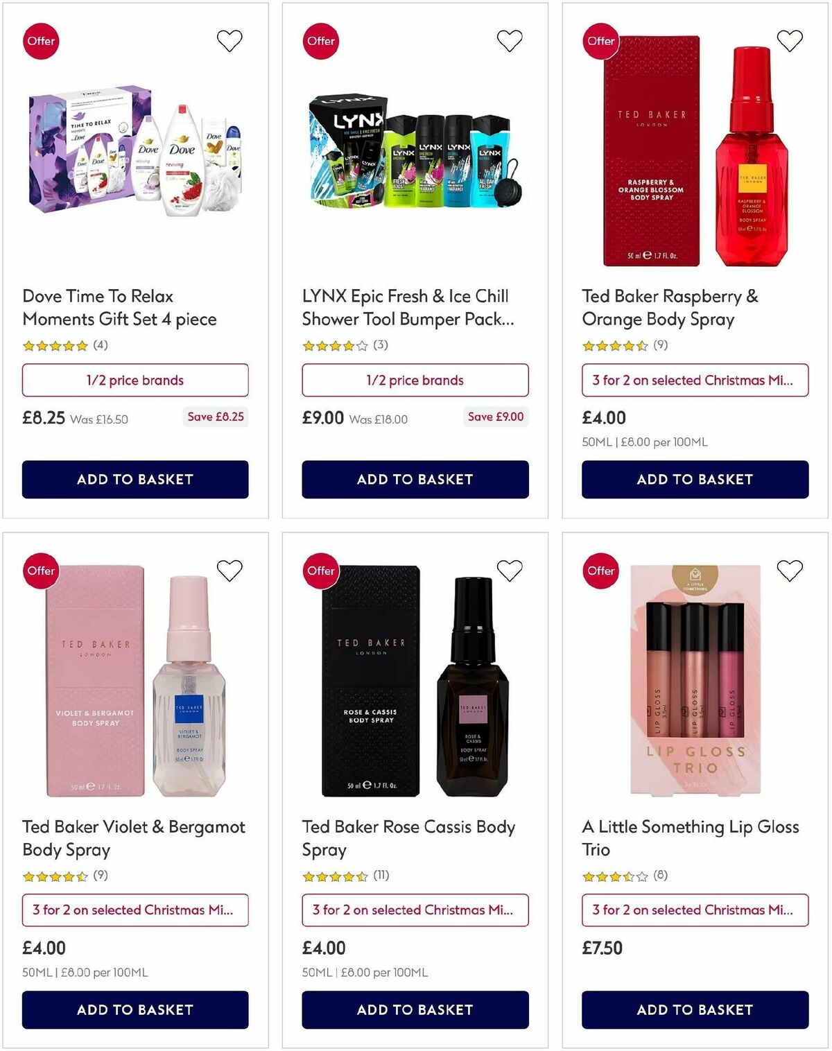 Boots Offers from 27 November