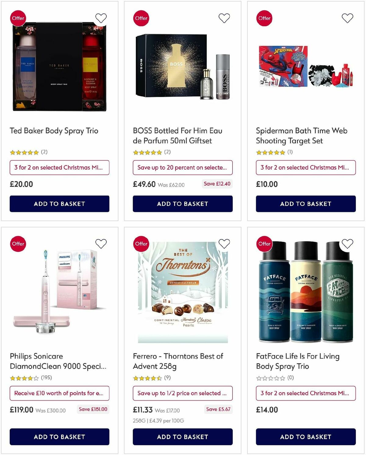 Boots Offers from 27 November