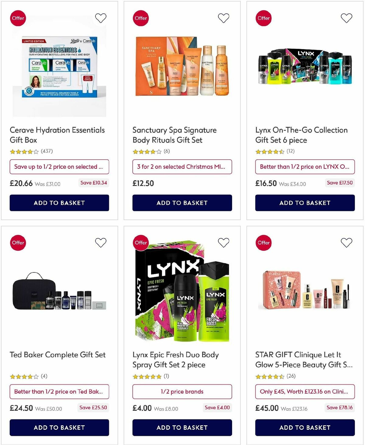 Boots Offers from 27 November