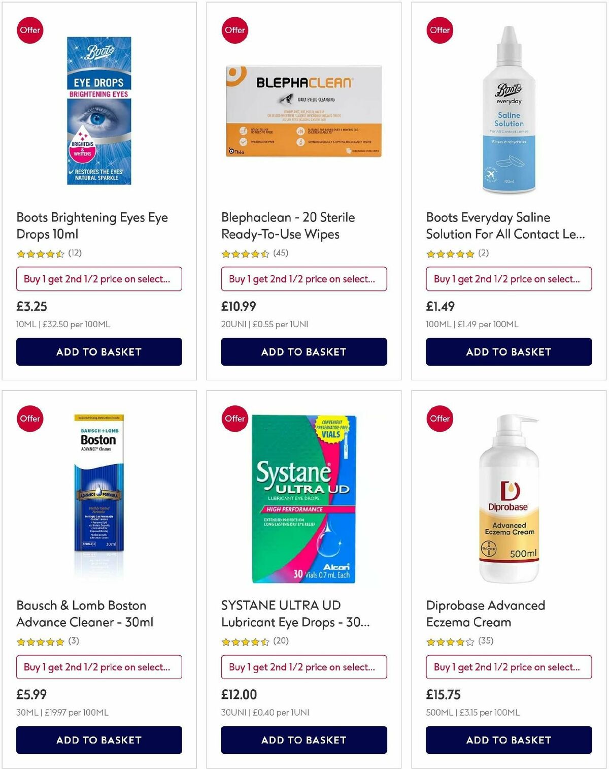 Boots Offers from 6 December