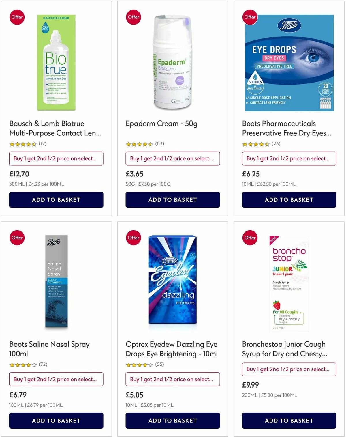 Boots Offers from 6 December