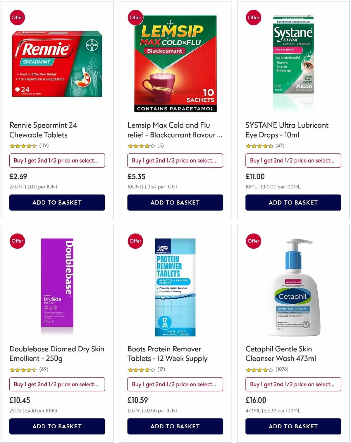 Boots Offers from 6 December