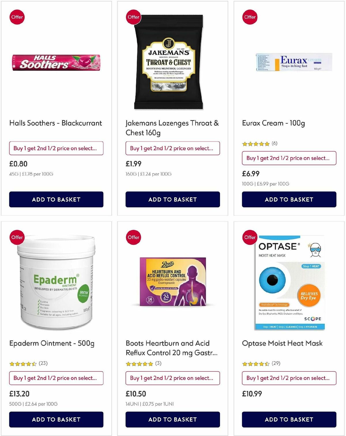 Boots Offers from 6 December