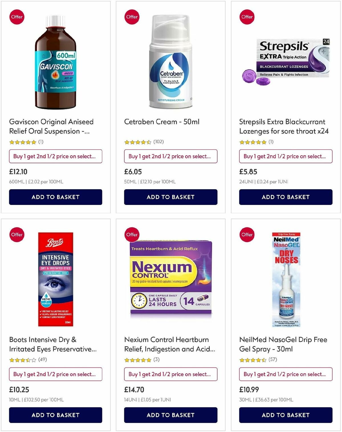 Boots Offers from 6 December