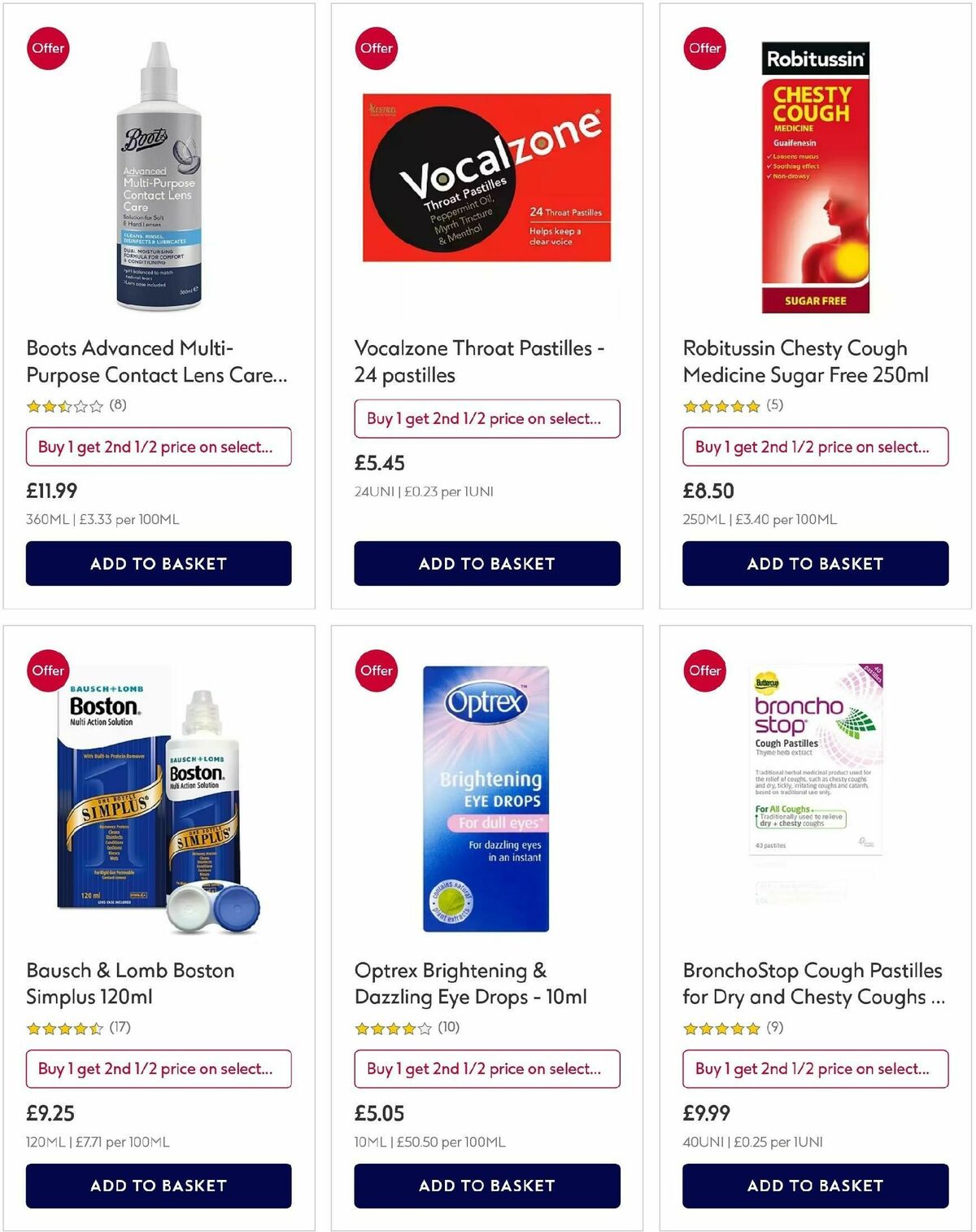 Boots Offers from 6 December